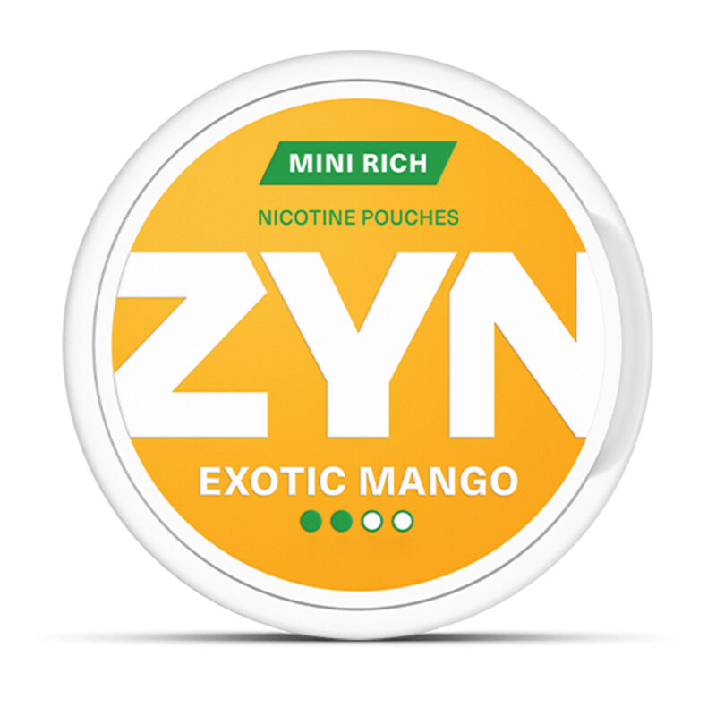 ZYN Nicotine Pouches 9mg Exotic Mango