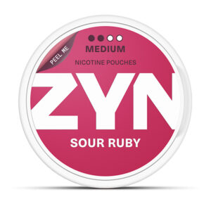ZYN Nicotine Pouches Slim 11mg Sour Ruby